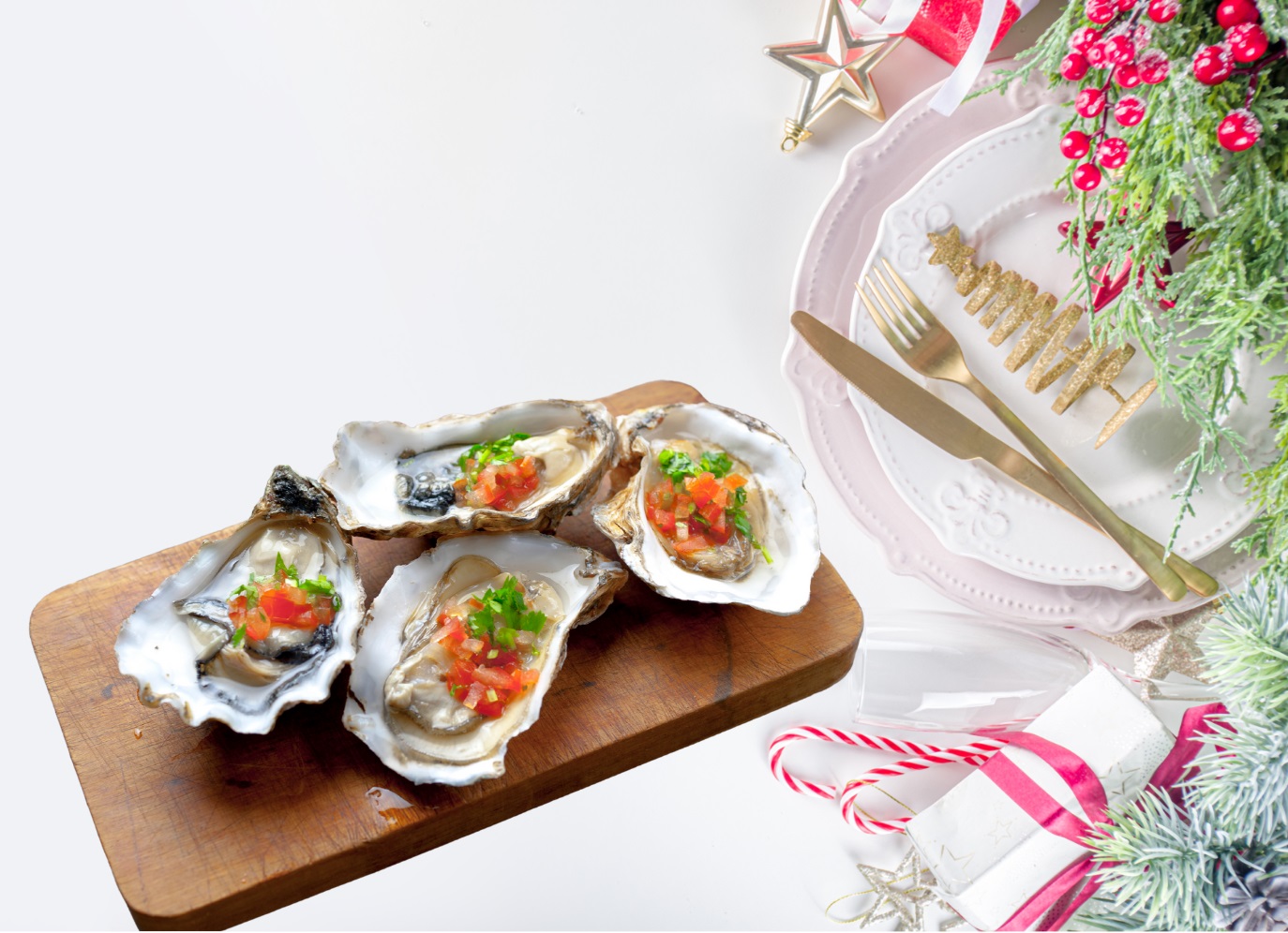 Oysters at Christmas
