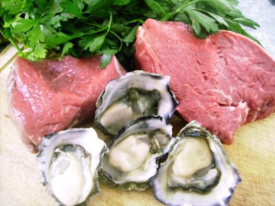 oysters steak